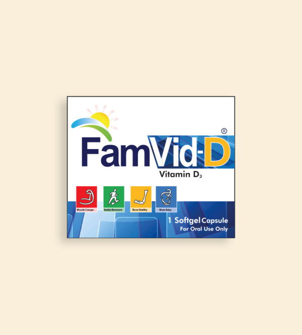 FAMVID -D SOFTGEL 1'S