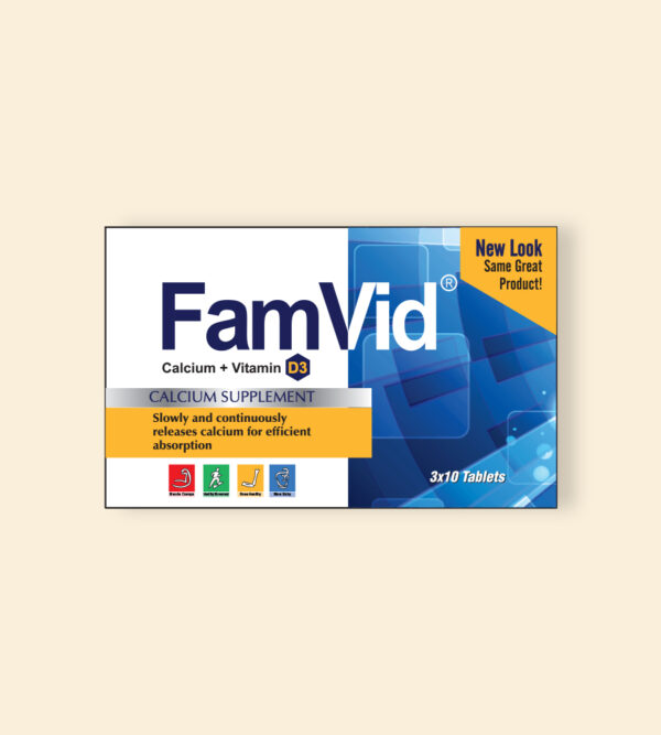 FAMVID-D3   TABLETS