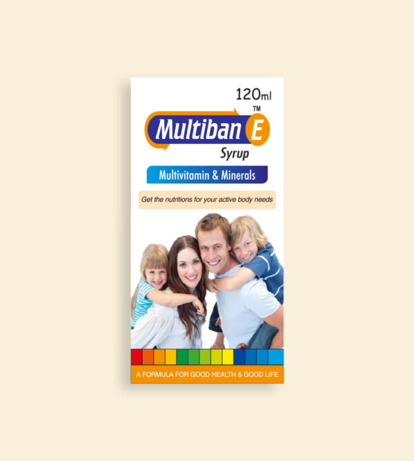MULTIBAN E SYRUP 120ML