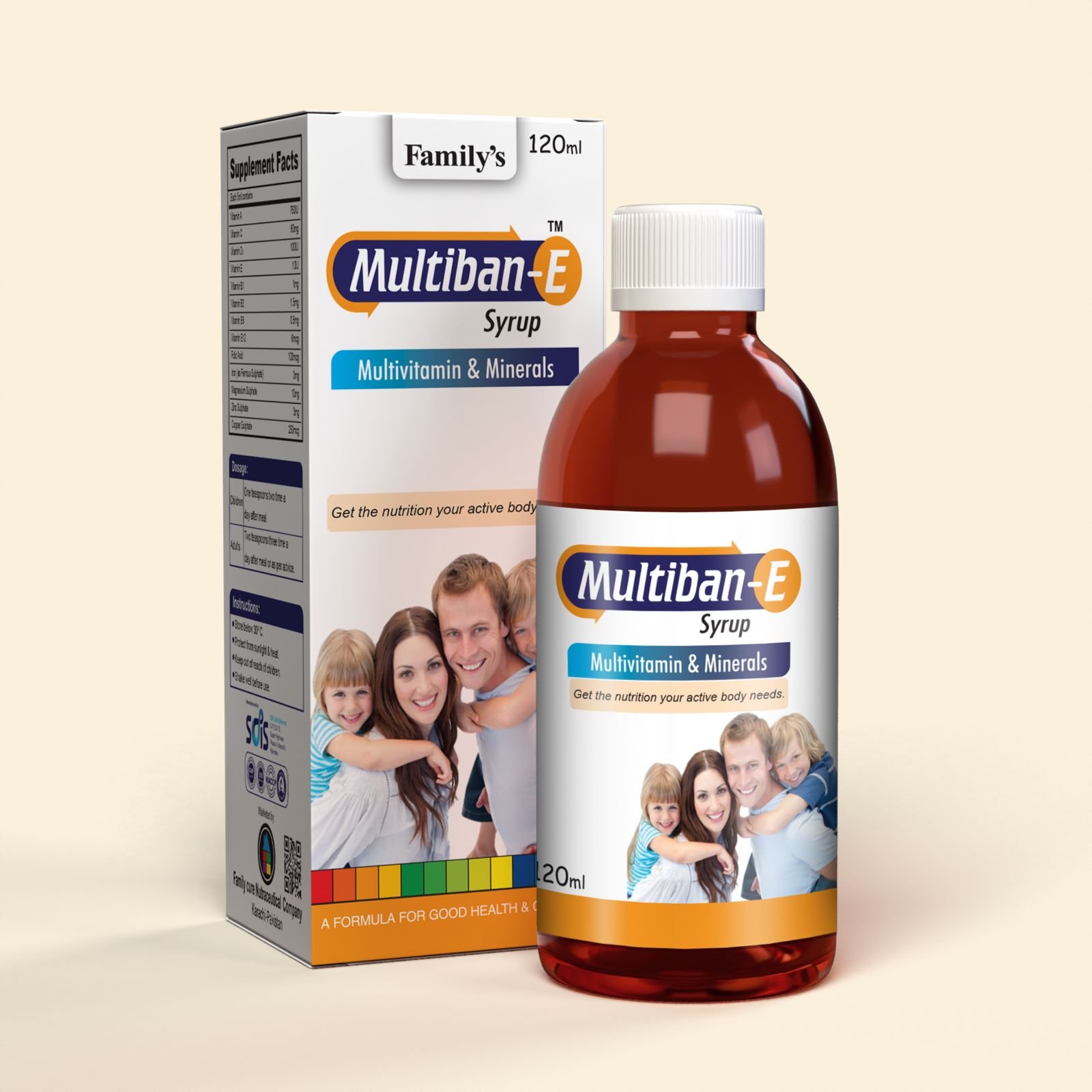 MULTIBAN E SYRUP 120ML - Image 2