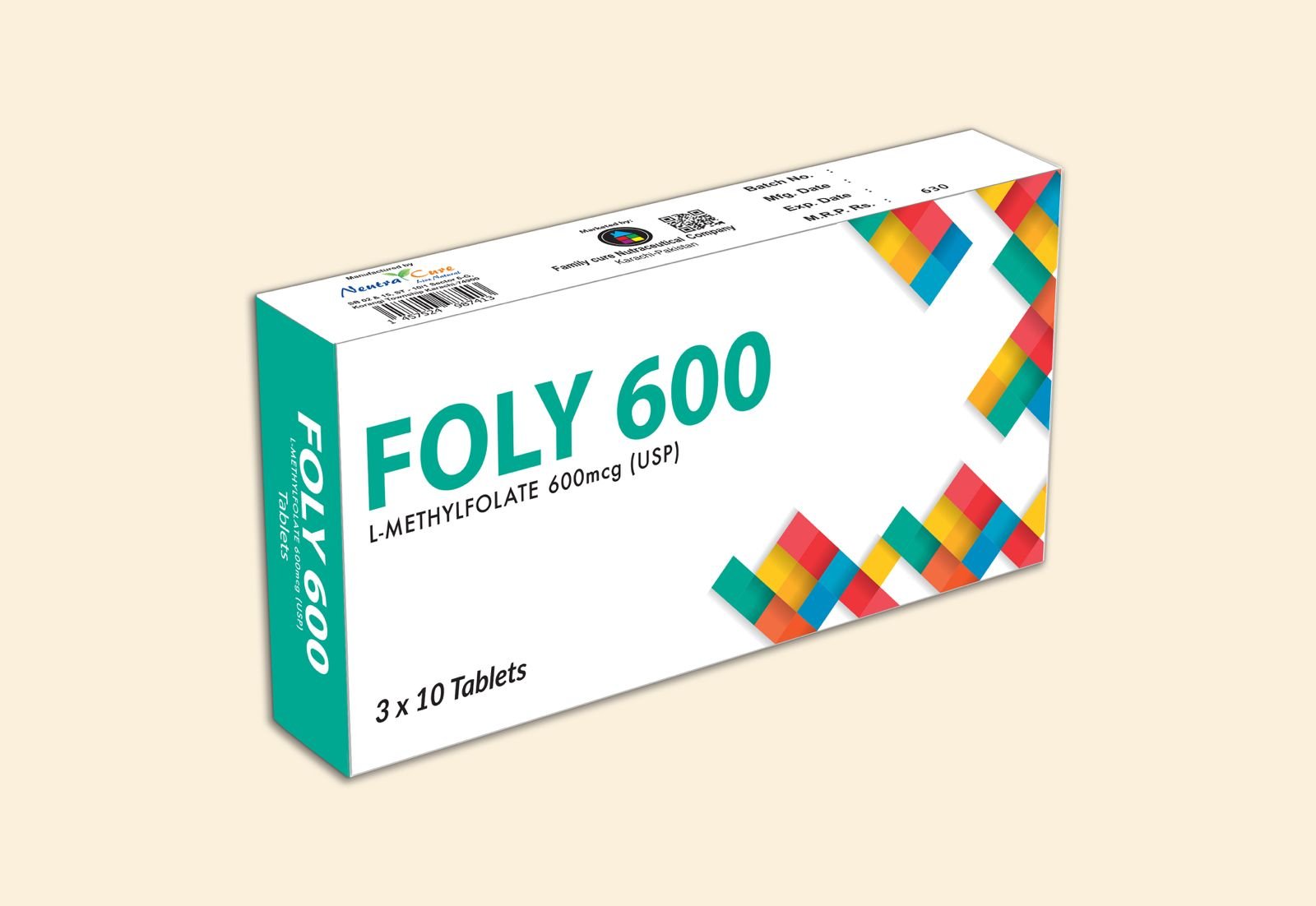 FOLY-600 TABLETS 30,S - Image 2