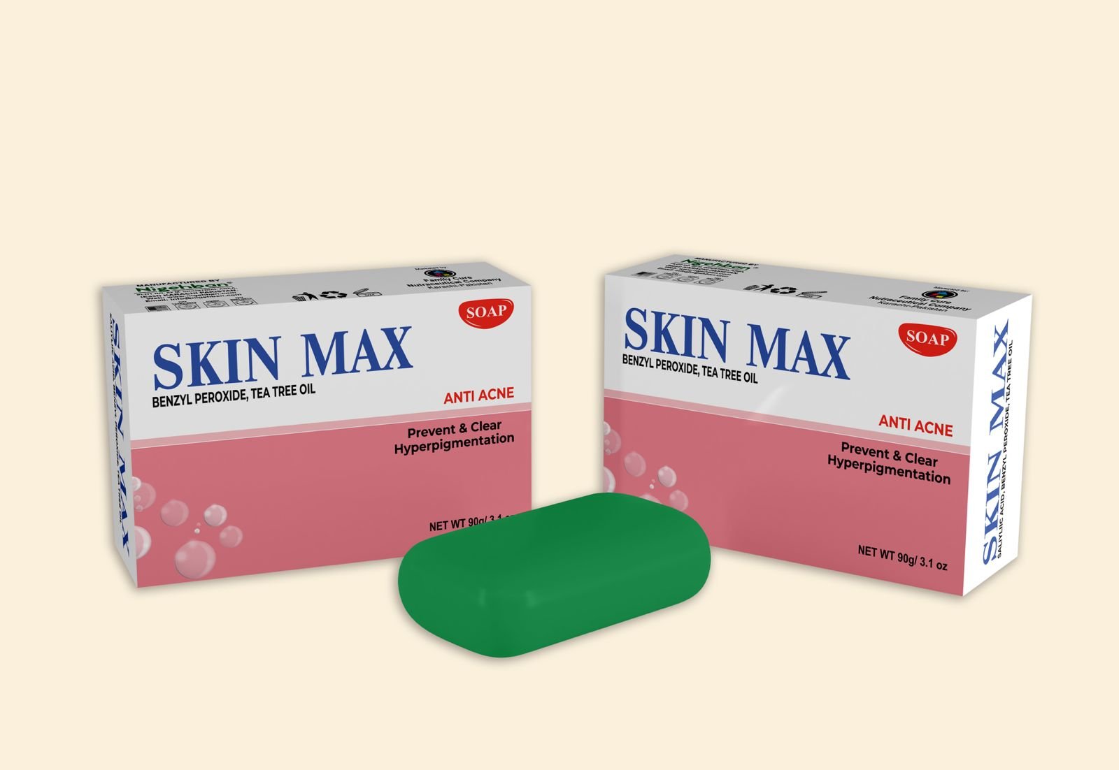 SKIN MAX ANTI ACNE SOAP 90.GM - Image 3
