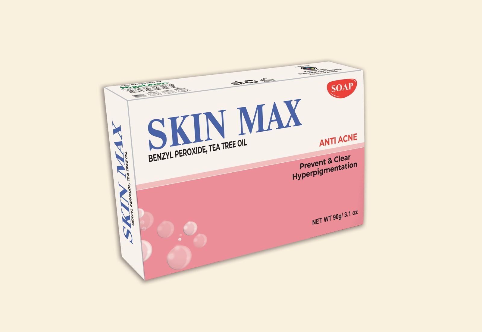 SKIN MAX ANTI ACNE SOAP 90.GM - Image 4