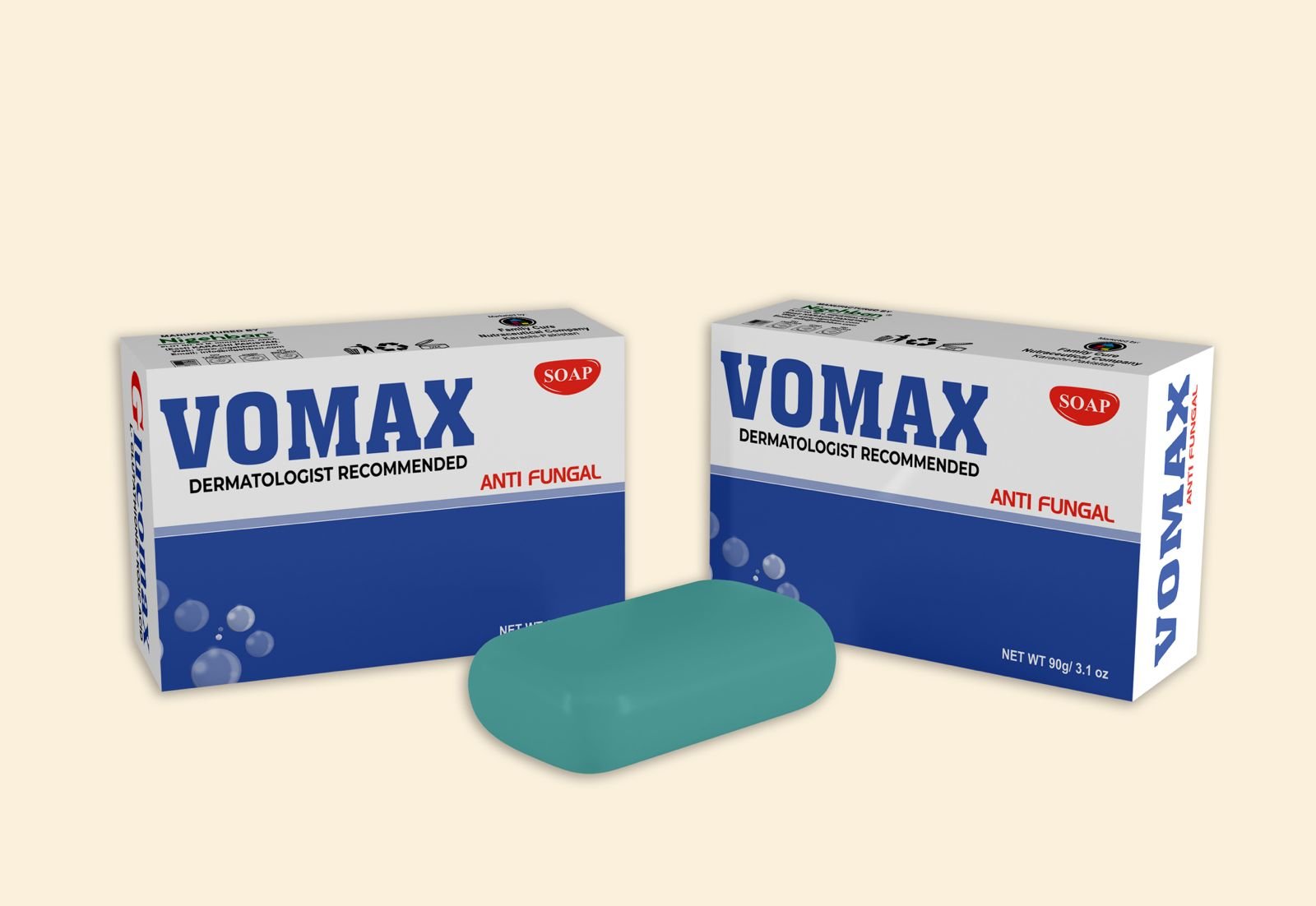 VOMAX ANTI FUNGAL SOAP 90GM - Image 3
