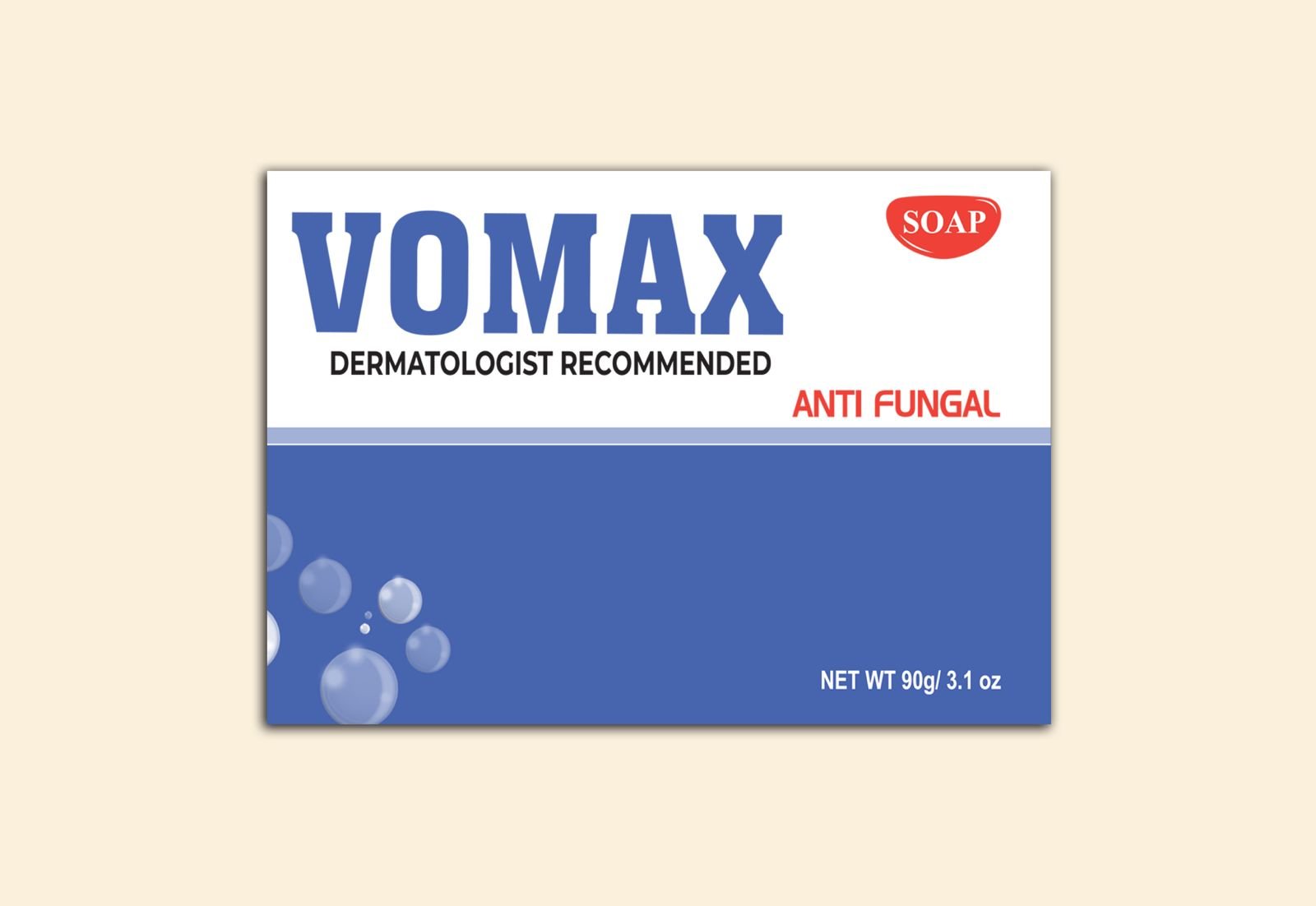 VOMAX ANTI FUNGAL SOAP 90GM - Image 2